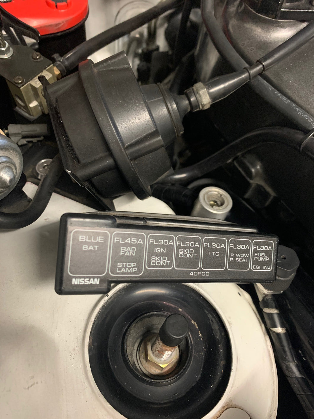 300ZX Fusible Link Cover Decal