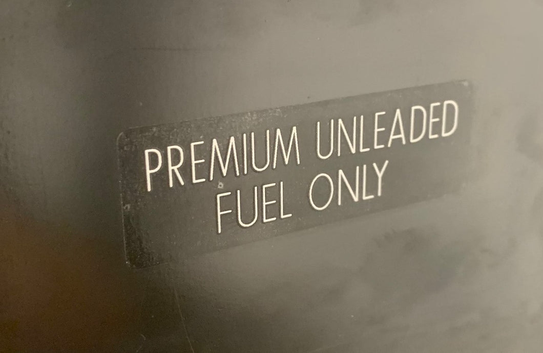 300ZX Fuel Door Decal